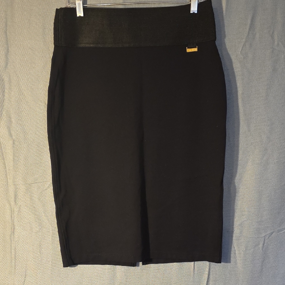 Calvin Klein Black Pencil Skirt